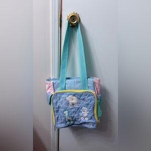 Blue and Pink Baby Bag